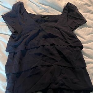 Banana Republic Dark Blue Tiered Camisole